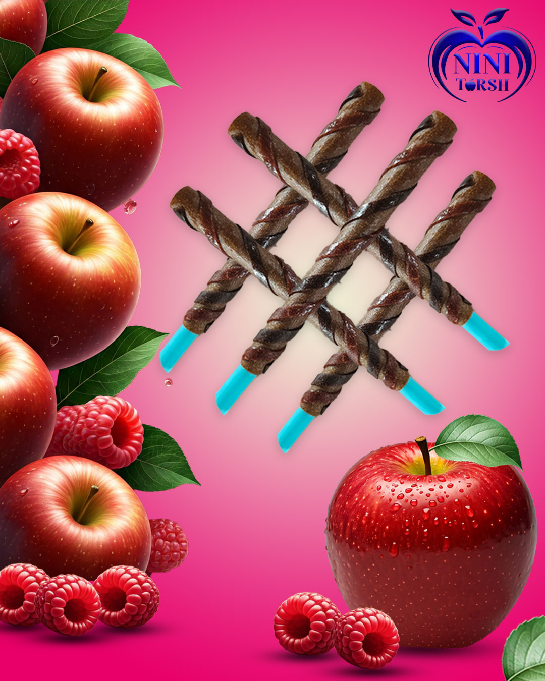 لواشک لوله ای نگینی